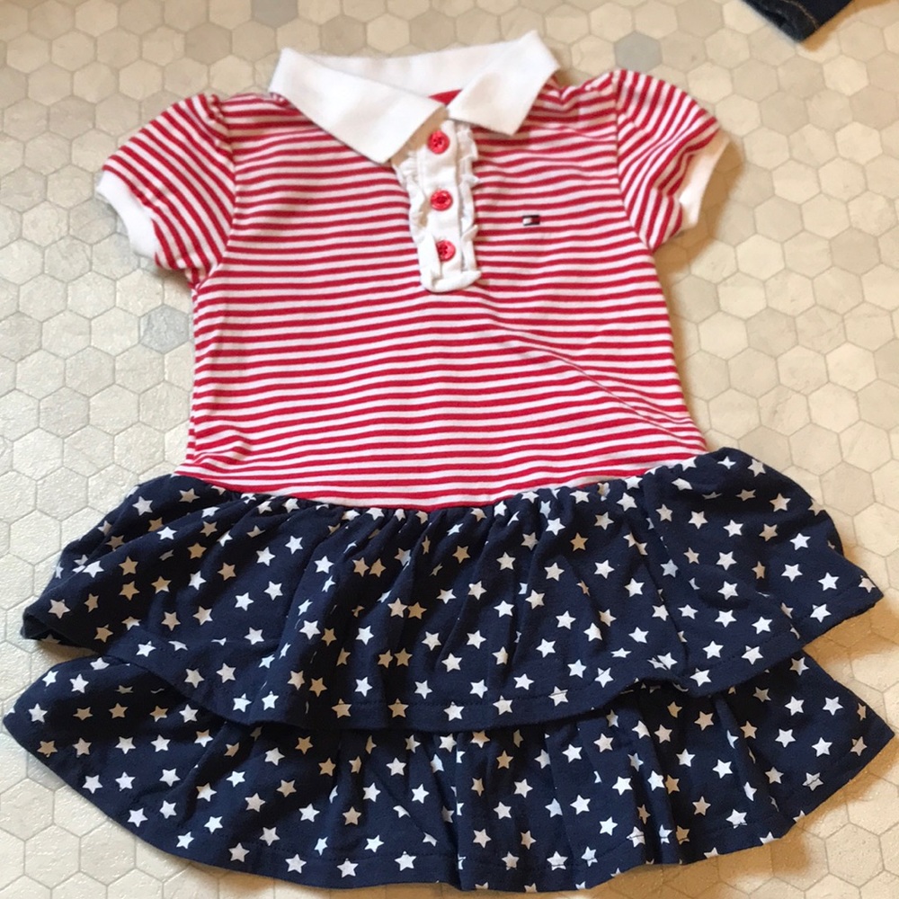 Tommy Hilfiger patriotic dress 2T